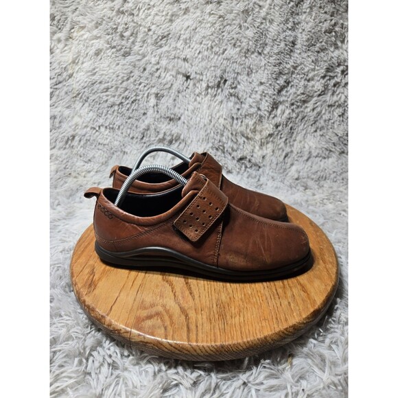 Ecco Street Monk Strap Split Toe Women Sz US 10.5 EU 41 Shock Point Casual Shoes - Picture 1 of 8